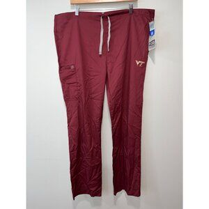Wonder Works Scrubs Pants Size Medium VT‎ Virginia Tech